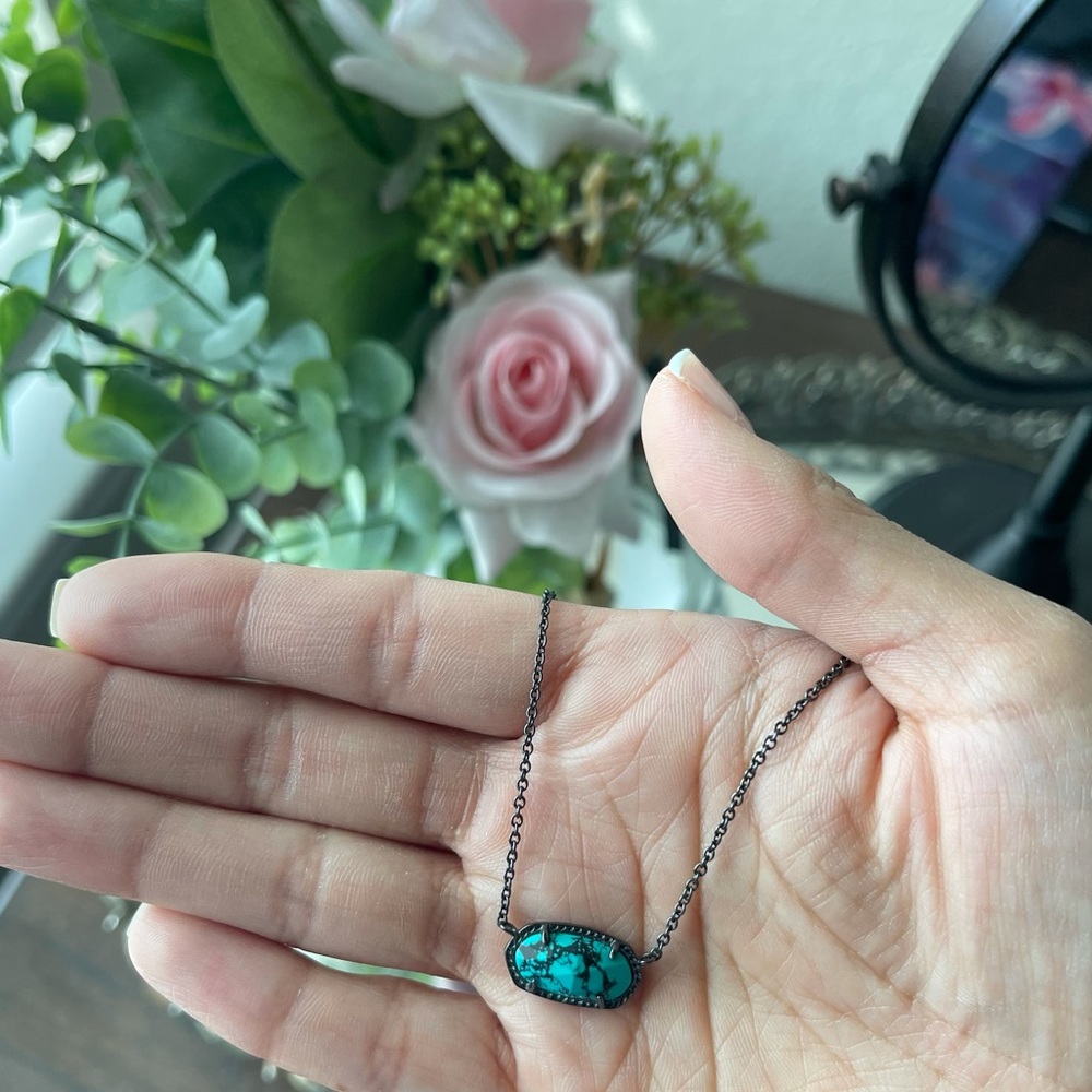 Kendra Scott Elisa Turquoise Necklace